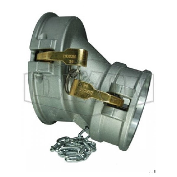 API Drop Adapter, 4 in Nominal, Aluminum, Domestic